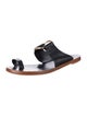 Tory Burch Leather Studded Accents Slides