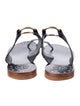 Tory Burch Leather Studded Accents Slides