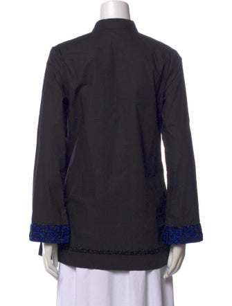 Tory Burch V-Neck Long Sleeve Tunic