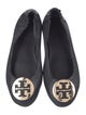 Tory Burch Leather Ballet Flats