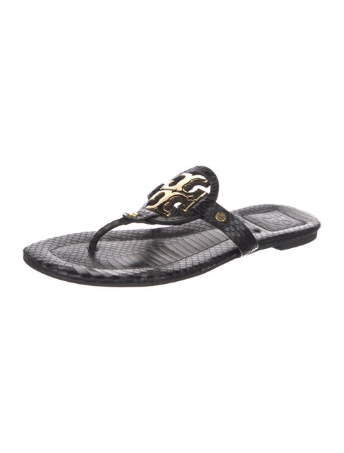 Tory Burch Leather Slides