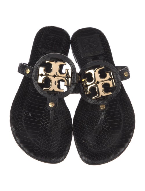 Tory Burch Leather Slides