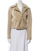 Tory Burch Leather Biker Jacket