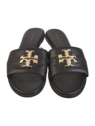 Tory Burch Leather Slides