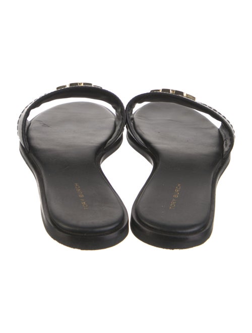 Tory Burch Leather Slides