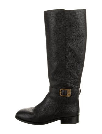 Tory Burch Leather Riding Boots