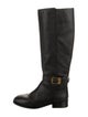 Tory Burch Leather Riding Boots