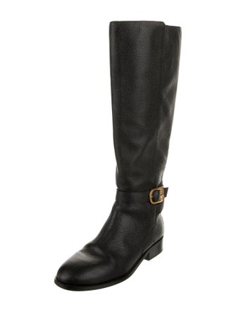 Tory Burch Leather Riding Boots