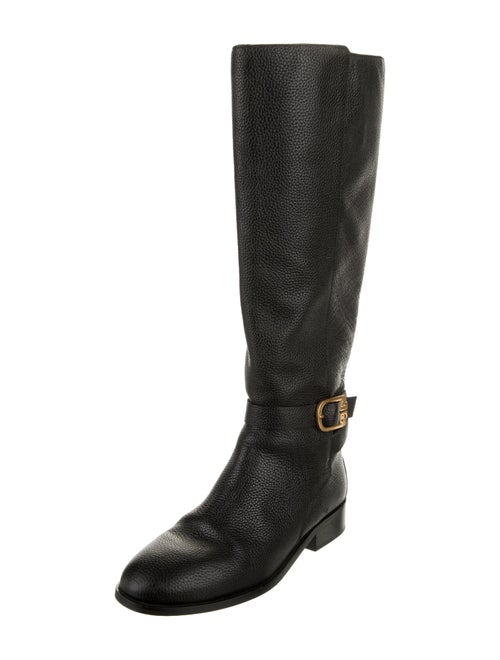 Tory Burch Leather Riding Boots