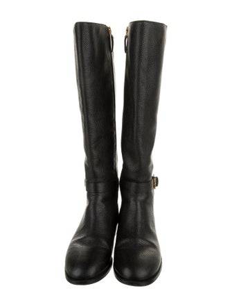 Tory Burch Leather Riding Boots