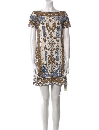 Tory Burch Printed Mini Dress