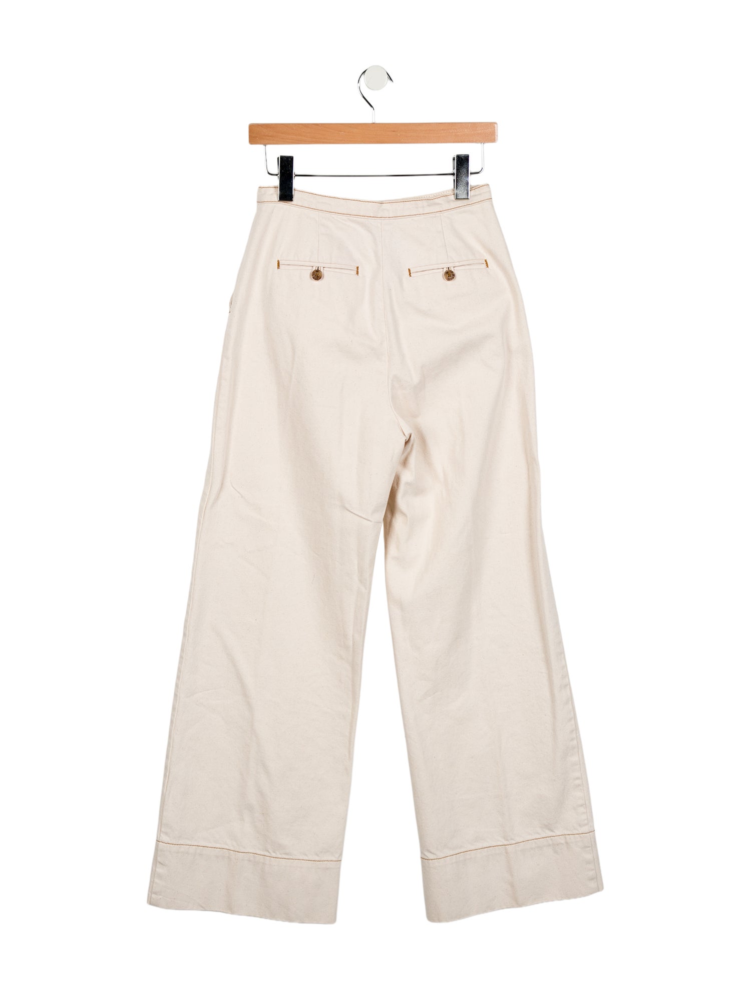 Tory Burch High-Rise Wide Leg Jeans