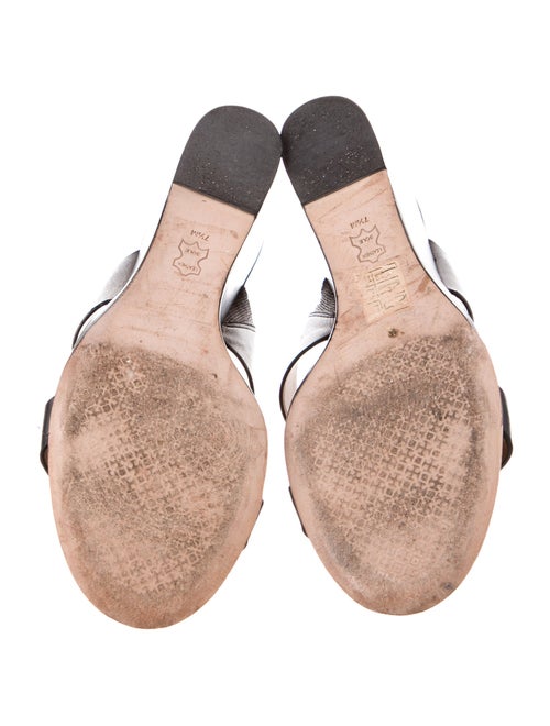 Tory Burch Leather Slides