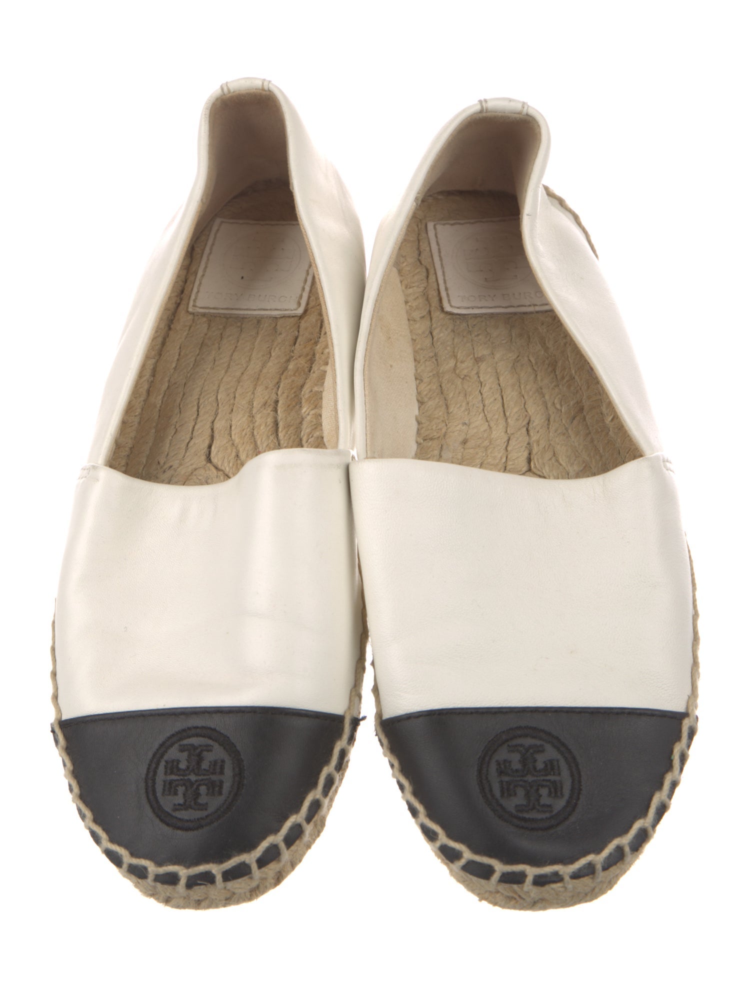 Tory Burch Leather Espadrilles