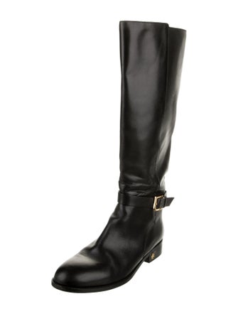 Tory Burch Leather Riding Boots