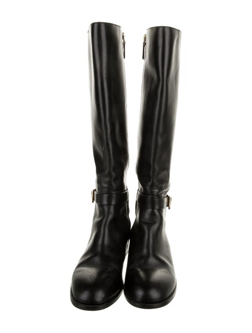 Tory Burch Leather Riding Boots