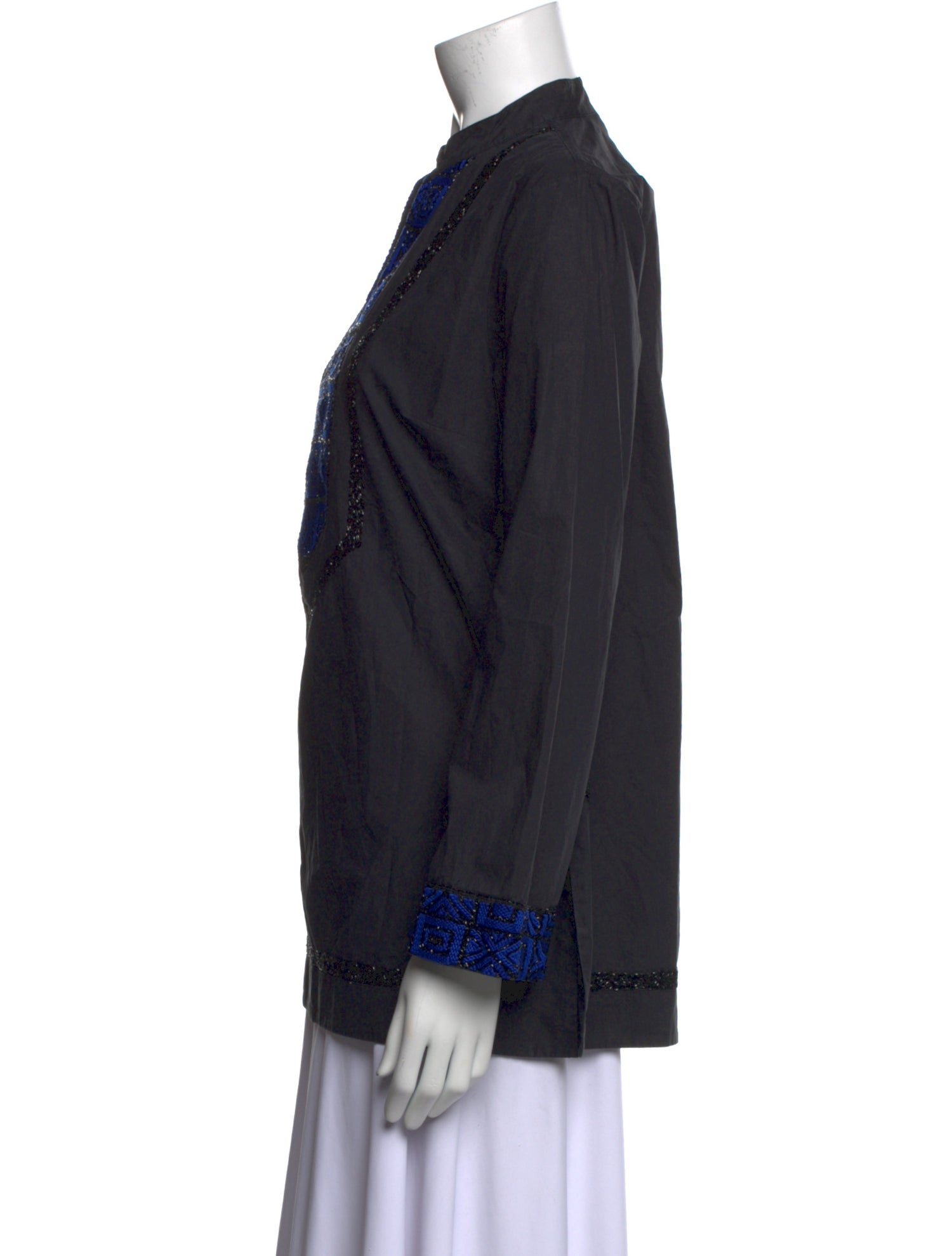 Tory Burch V-Neck Long Sleeve Tunic