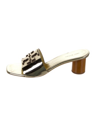 Tory Burch Patent Leather Slides