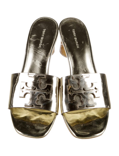 Tory Burch Patent Leather Slides
