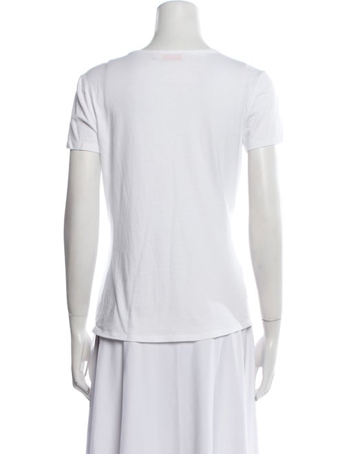 Tory Burch V-Neck Short Sleeve T-Shirt