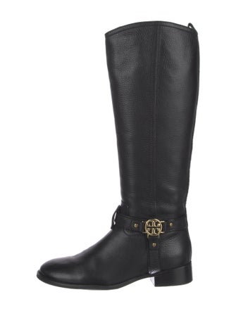 Tory Burch Leather Riding Boots