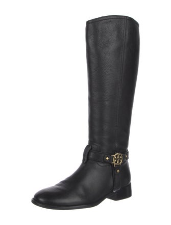 Tory Burch Leather Riding Boots