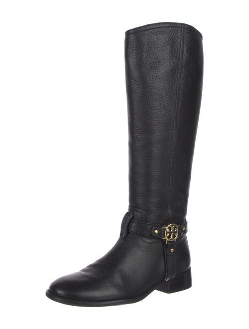 Tory Burch Leather Riding Boots