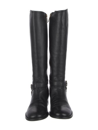 Tory Burch Leather Riding Boots