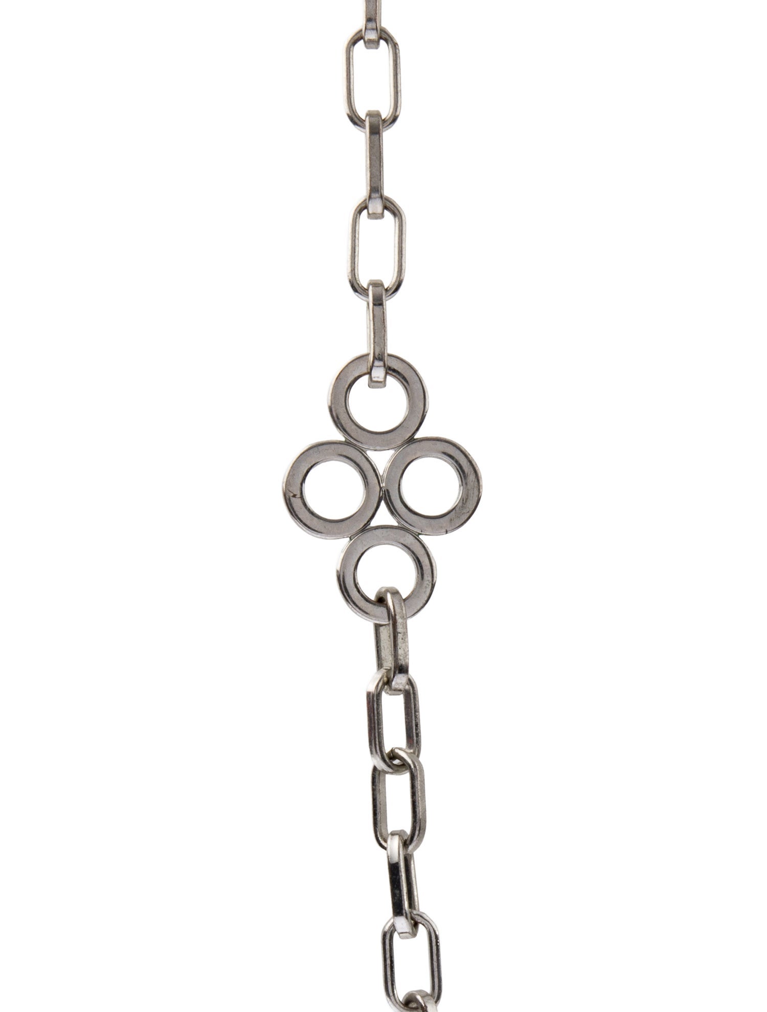 Tory Burch Large Clover Station Necklace