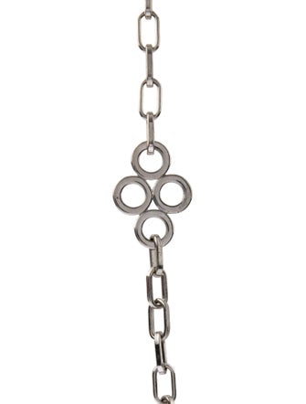 Tory Burch Large Clover Station Necklace