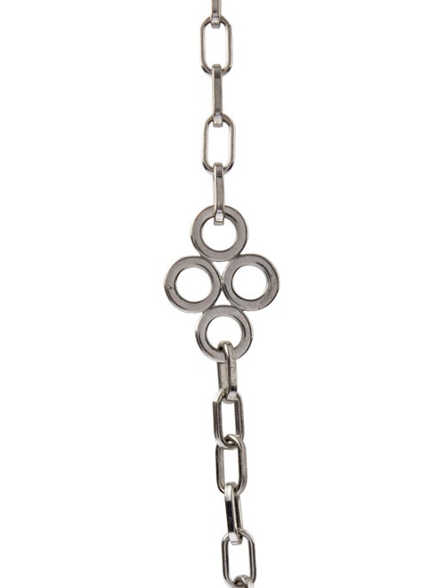 Tory Burch Large Clover Station Necklace