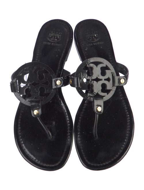 Tory Burch Patent Leather Slides