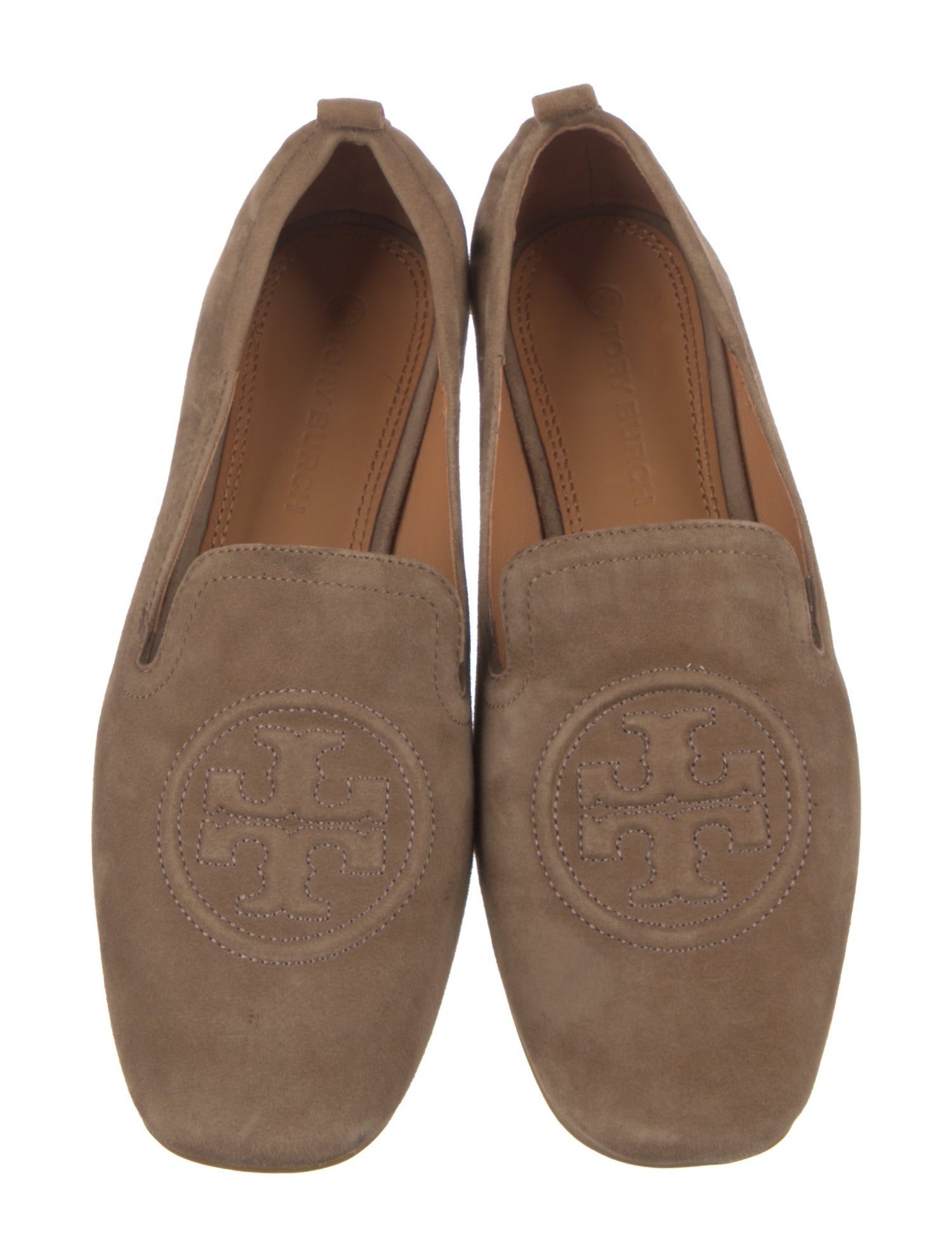 Tory Burch Suede Loafers