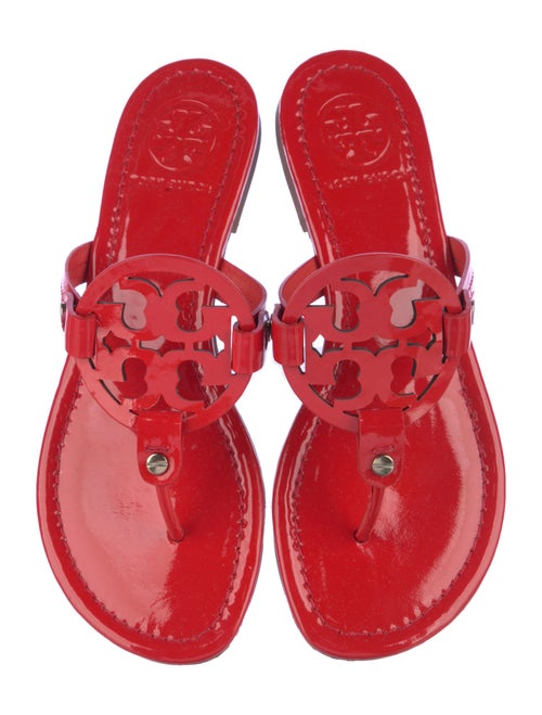 Tory Burch Patent Leather Slides