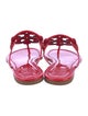 Tory Burch Patent Leather Slides