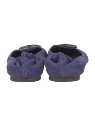 Tory Burch Suede Flats
