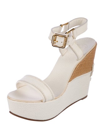 Tory Burch Leather Espadrilles