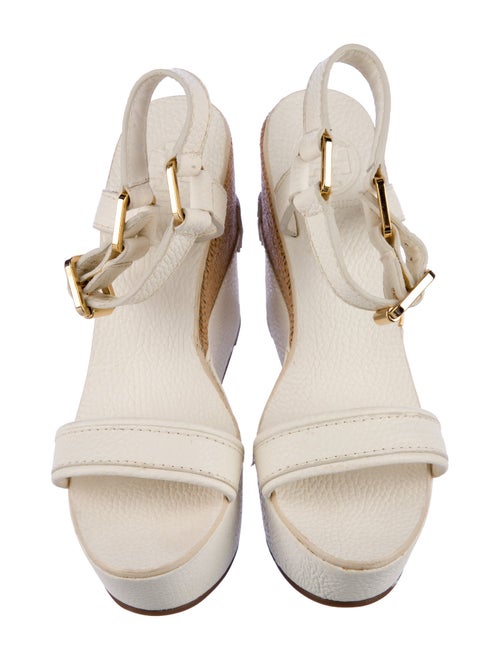 Tory Burch Leather Espadrilles