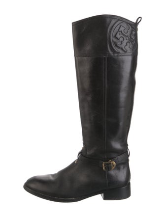 Tory Burch Leather Riding Boots