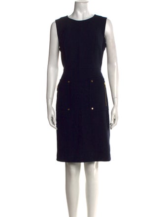 Tory Burch Crew Neck Knee-Length Dress