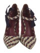 Tory Burch Canvas Printed Pumps