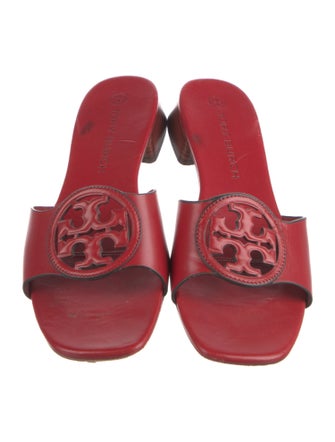 Tory Burch Leather Slides