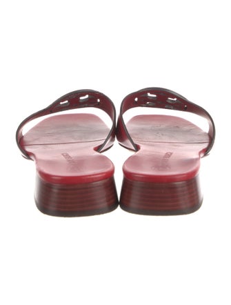 Tory Burch Leather Slides