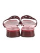 Tory Burch Leather Slides