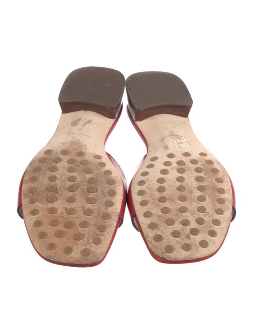 Tory Burch Leather Slides