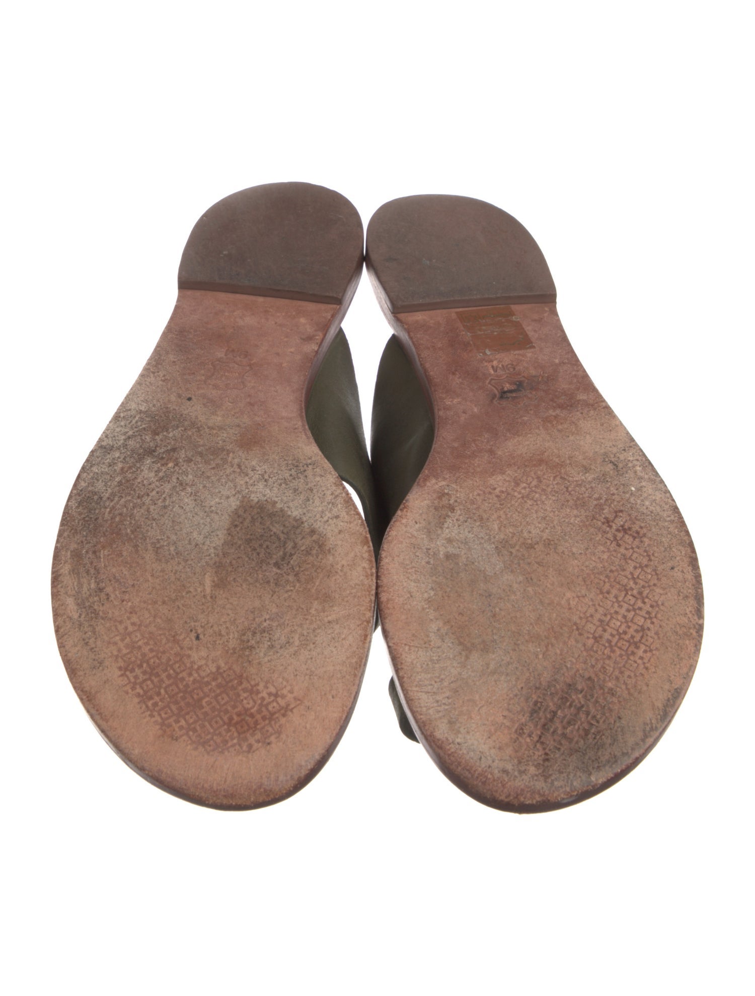 Tory Burch Leather Slides