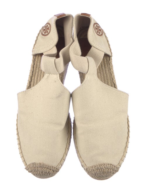 Tory Burch Canvas T-Strap Pumps