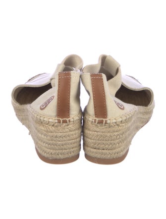 Tory Burch Canvas T-Strap Pumps