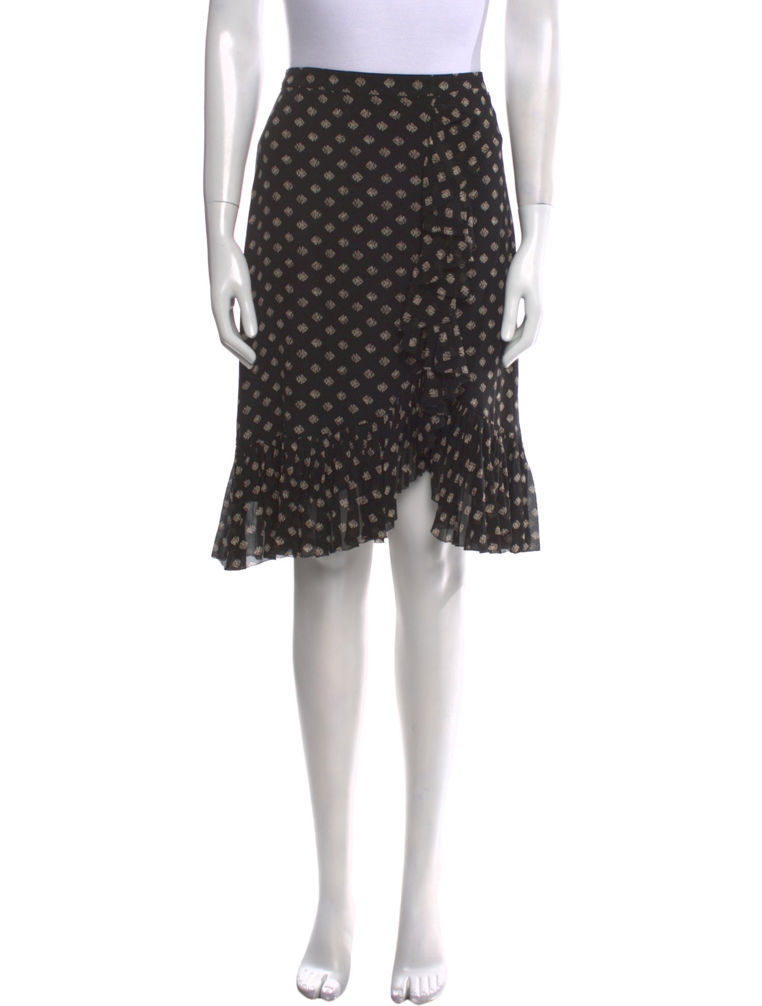 Tory Burch Silk Knee-Length Skirt