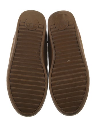 Tory Burch Suede Fur Trim Boots